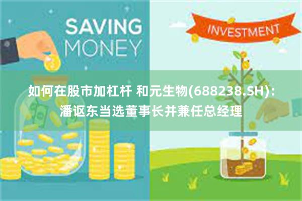 如何在股市加杠杆 和元生物(688238.SH)：潘讴东当选董事长并兼任总经理